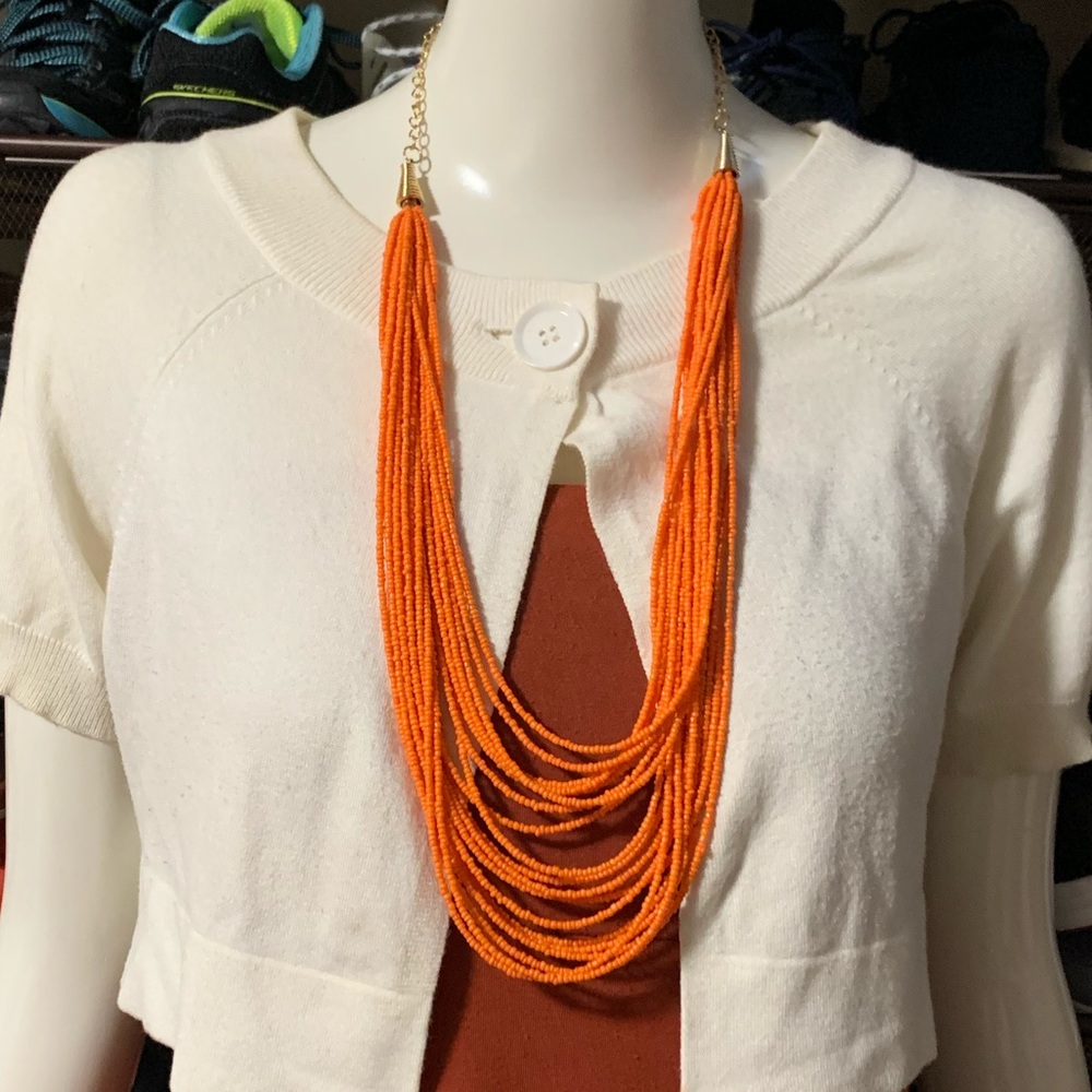 Off White Bolero Sweater